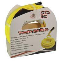 15 METRE LONGFLEXIBLE POLYMER AIR HOSE, YELLOW