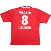 1996-98 Kaiserslautern Home Shirt Wagner #8 XL.Boys