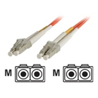 1m Multimode 62.5/125 Duplex Fiber Patch Cable LC - LC