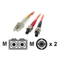 1m Multimode 62.5/125 Duplex Fiber Patch Cable LC - ST