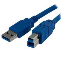 1m Usb 3.0 A To B Cable - Usb - 3.0 Cord M/m - Back