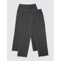 2 Pack Girls' Trousers