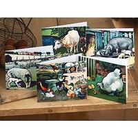 20 Farmyard Scenes Cards