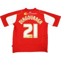 2006-07 Rotherham Home Shirt Diagouraga #21 M