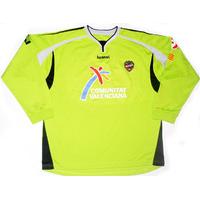 2006-07 Levante Match Worn GK Shirt Molina #13 (v Recreativo)