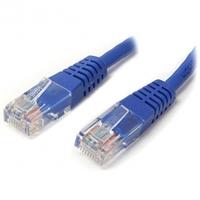 25 ft Blue Molded Cat5e UTP Patch Cable