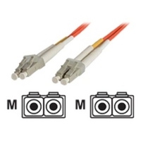 2m Multimode 62.5/125 Duplex Fiber Patch Cable LC - LC