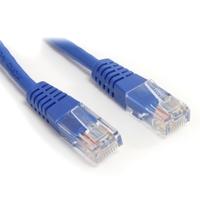 35 ft Blue Molded Cat5e UTP Patch Cable