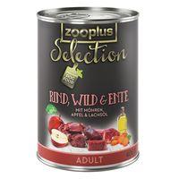 400g zooplus Selection Wet Dog Food - 5 + 1 Free!* - Adult Active Pure Chicken (6 x 400g)