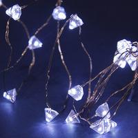 50 Solar Copper Wire Diamond Multi Function Leds