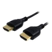 6 FT SLIM HIGH SPD HDMI CABLE - WITH ETHERNET - HDMI - M/M UK