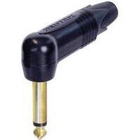 6.35 mm audio jack Plug, right angle Number of pins: 2 Mono Black Neutrik NP 2 RX-B 1 pc(s)