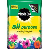 8 Bags Of All Purpose Compost - Miracle Gro - 50 Litre Bags 8 × 50 litre bags