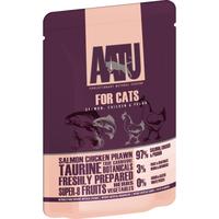 Aatu For Cats Salmon, Chicken & Prawn Wet Pouches