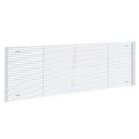 Acova Striane Horizontal Radiator White  (H)456 mm (W)1400 mm