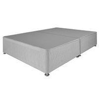 AIRSPRUNG DIVAN BED BASE in Grey - Single