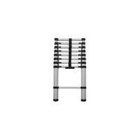 Aluminium Telescopic Safety Ladder, 13 rungs, up to 3.8 m long BATAVIA