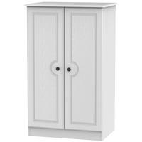 Altea 2 Door Midi Wardrobe White