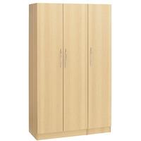 Alaska 3 Door Wardrobe Oak