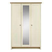 Amberley 3 Door Mirrored Wardrobe