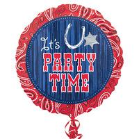 Anagram 18 Inch Foil Balloon - Bandana & Blue Jeans