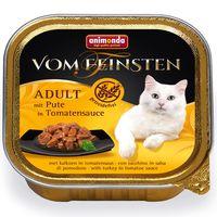 Animonda vom Feinsten Adult No Grain in Sauce 6 x 100g - Turkey in a Tomato Sauce