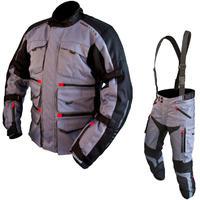 ARMR Moto Tottori Evo Motorcycle Jacket & Trousers Gun Metal Kit