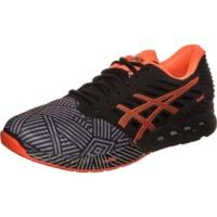 Asics FuzeX aluminium/hot orange/black