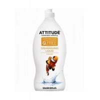 Attitude Washing Up Liquid -Citrus Zest 700ml (1 x 700ml)