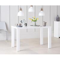 Atlanta 120cm White High Gloss Dining Table