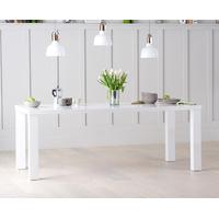 Atlanta 200cm White High Gloss Dining Table