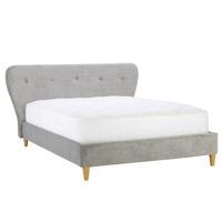 Avery Upholstered Bedstead Grey Double