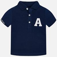 Baby boy Great Britain collar print polo Mayoral