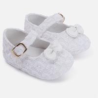 Baby girl shoes with guipure and bow Mayoral