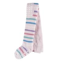 Babies 1 Pair Falke Multistripe Crawler Tights with Knee Grips