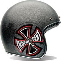 Bell Custom 500 SE Indy Open Face Motorcycle Helmet & Optional Flip Visor