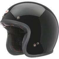 Bell Custom 500 Open Face Motorcycle Helmet & Optional Fixed Visor