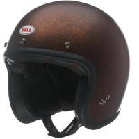 Bell Custom 500 Open Face Motorcycle Helmet & Optional Fixed Visor