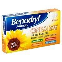 Benadryl One a Day relief tablets