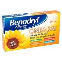 Benadryl One Day Tablets