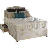 Bedmaster Ortho Classic Solid Top Divan Bed Small Double-2 Drawers