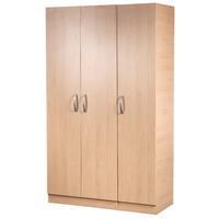 Bella 3 Door Wardrobe Beech