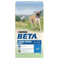 BETA Adult Large Breed with Turkey - 2 x 14kg (BETA) Dog Chow *