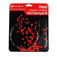 BitFenix Alchemy 2.0 - strip lights (LED, 1.44 W, Indoor, Polyurethane, PVC, Copper, Red, 60 lm)