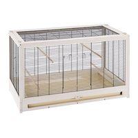 Bianca Bird Cage - 100 x 52.5 x 61.5 cm (L x W x H)