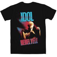 Billy Idol T Shirt - Rebel Yell Cover