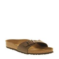 Birkenstock Madrid 1 Bar Mule MOCHA NUBUCK