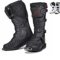 Black MX Enigma Motocross Boots (CE Level 2 Certified)