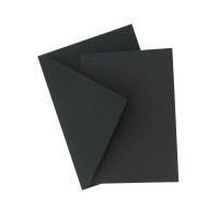 Black A6 Cards and Envelopes 5 Pack