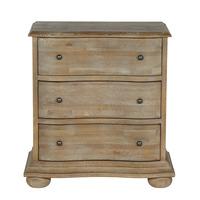 Blenheim 3 Drawer Bedside